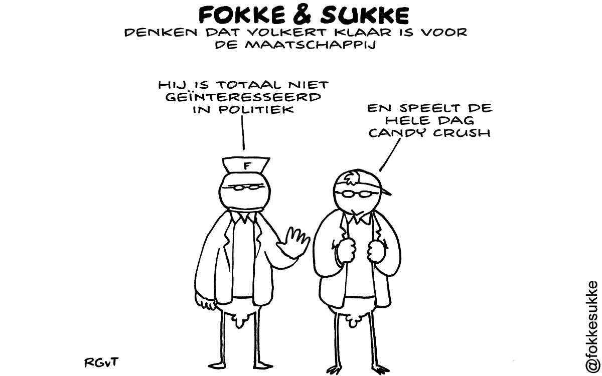F&S denken dat Volkert klaar is voor de maatschappij (NRC, do, 27-03-14)