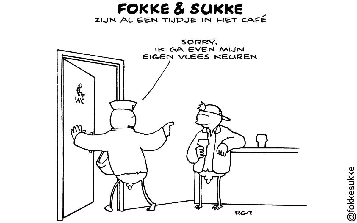 F&S zijn al een tijdje in het café (NRC, vr, 28-03-14)