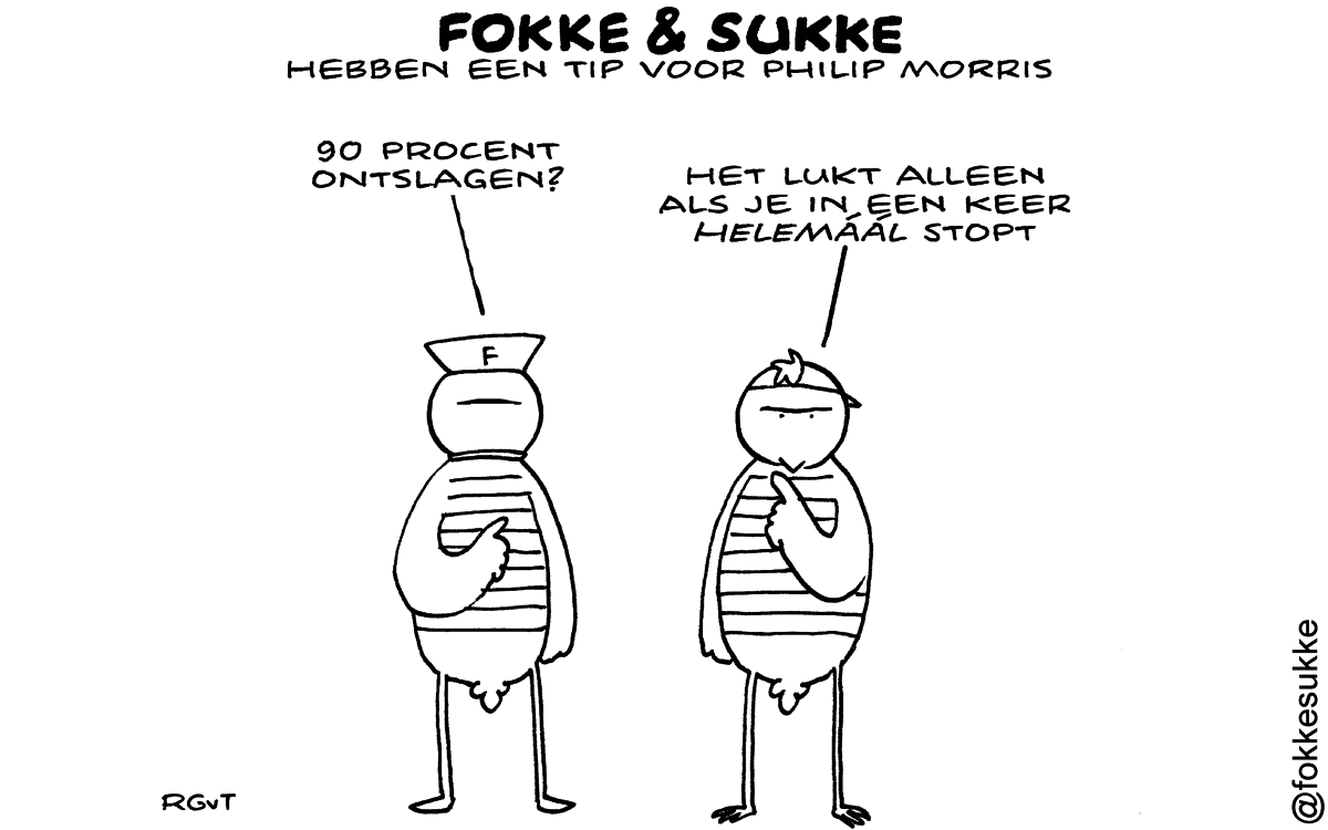 F&S hebben een tip voor Philip Morris (NRC, za, 05-04-14)