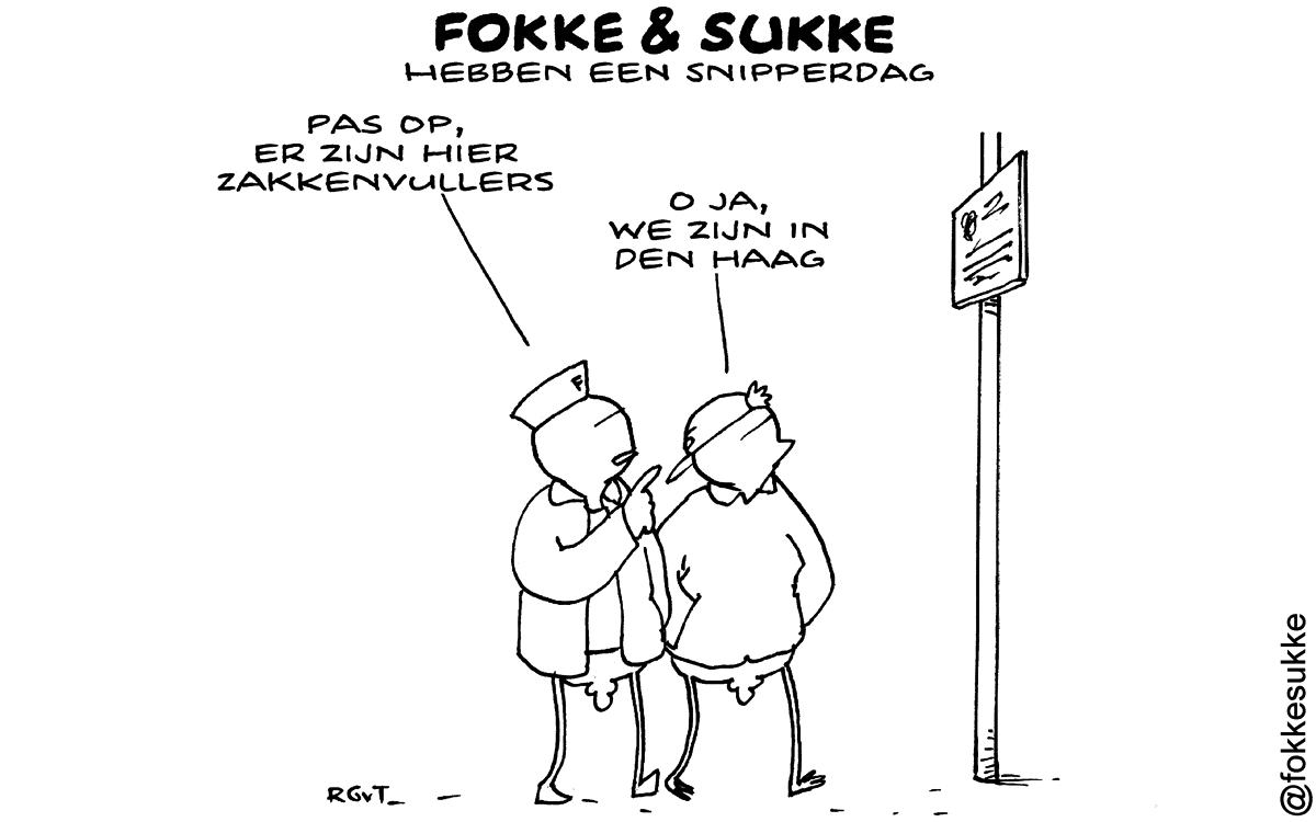 F&S hebben een snipperdag (NRC, ma, 07-04-14)