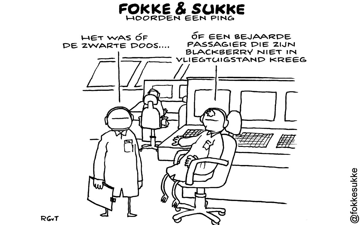 F&S hoorden een ping (NRC, di, 08-04-14)
