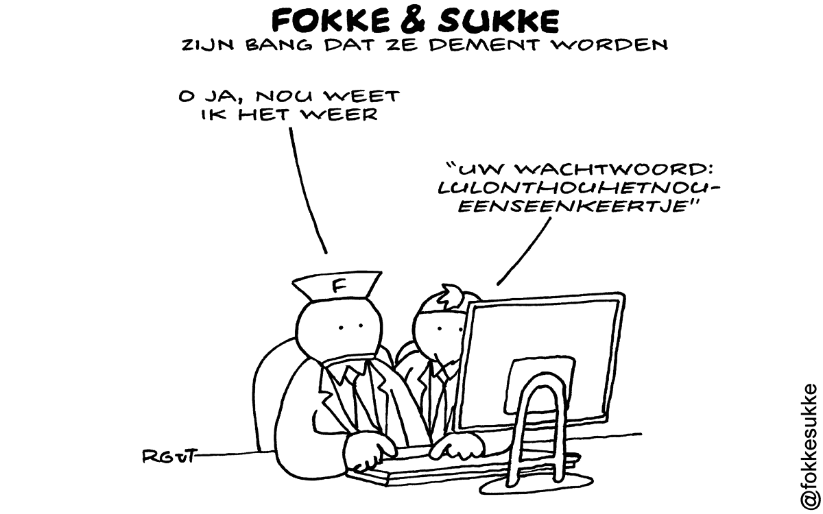 F&S zijn bang dat ze dement worden (NRC, vr, 02-05-14)