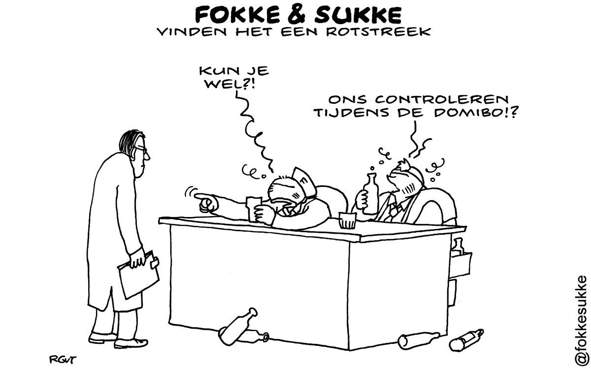 F&S vinden het een rotstreek (NRC, do, 08-05-14)