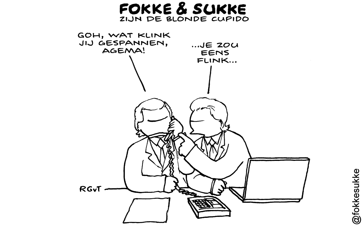 F&S zijn de blonde Cupido (NRC, di, 17-05-14)