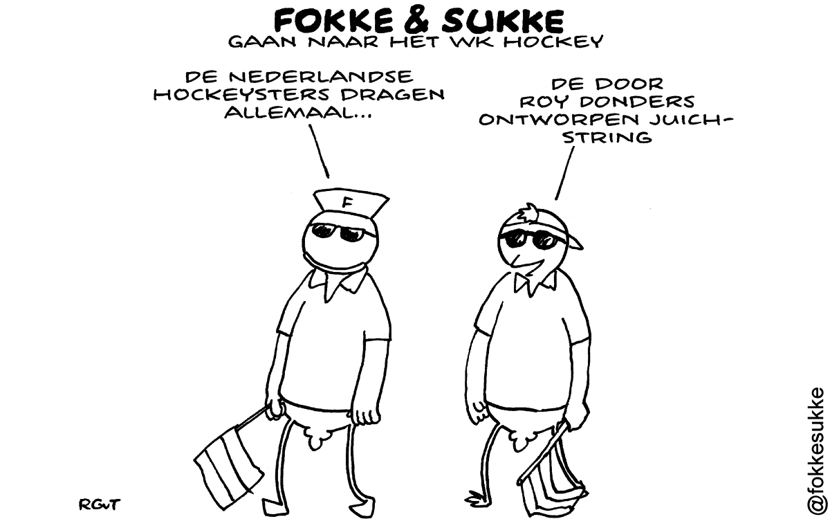 F&S gaan naar het WK Hockey (NRC, vr, 06-06-14)