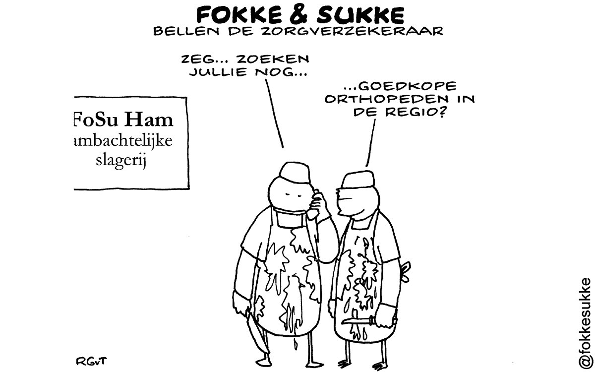 F&S bellen de zorgverzekeraar (vr, 20-06-14)