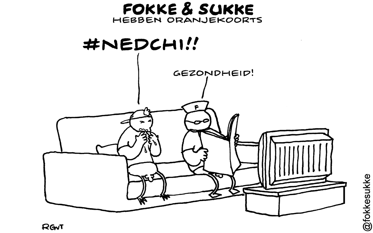 F&S hebben Oranjekoorts (NRC, ma, 23-06-14)