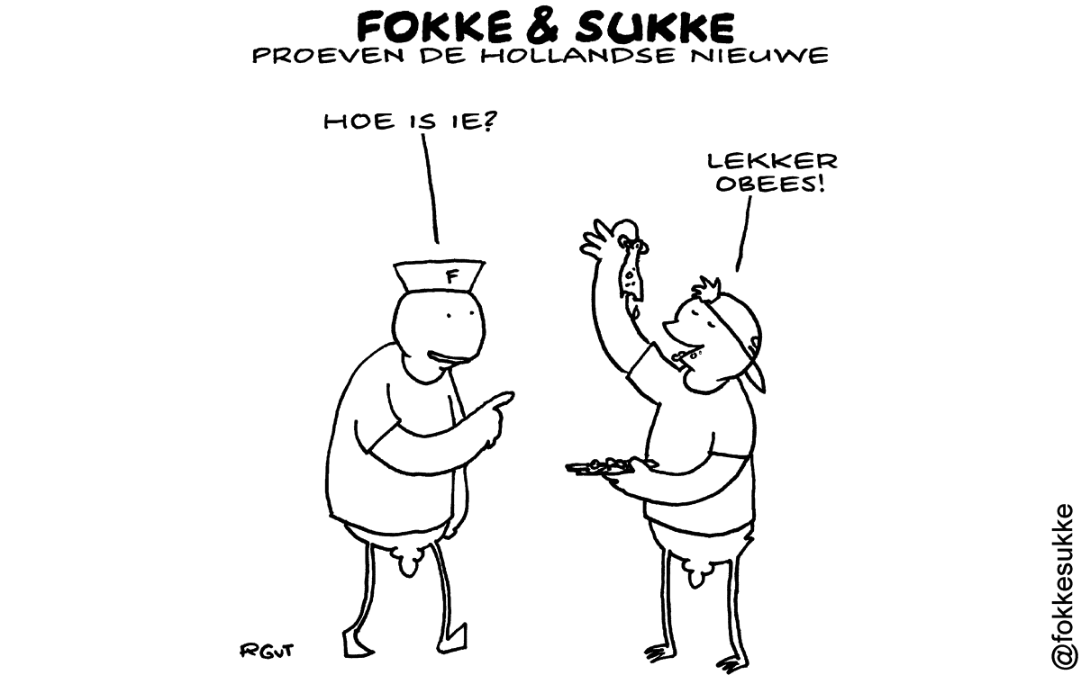 F&S proeven de Hollandse nieuwe (NRc, wo, 25-06-14)