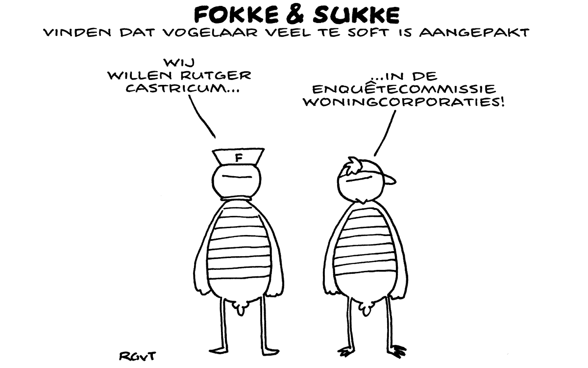 F&S vinden dat Vogelaar veel te soft is aangepakt (NRC, vr, 04-07-14)