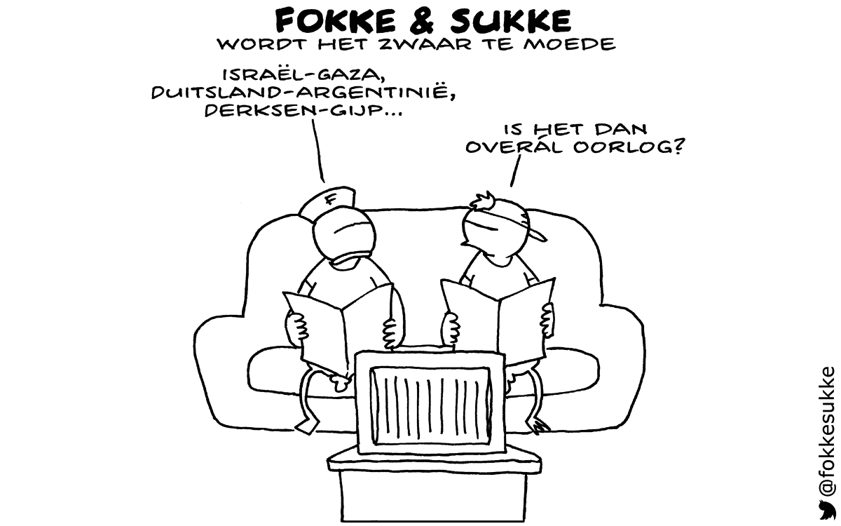 F&S wordt het zwaar te moede (NRC, vr, 11-07-14)
