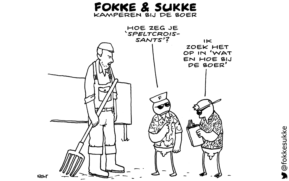 F&S kamperen bij de boer (NRC, ma, 28-07-14)