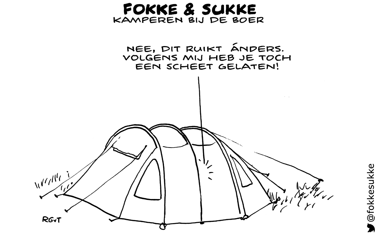 F&S kamperen bij de boer (NRC, wo, 30-07-14)