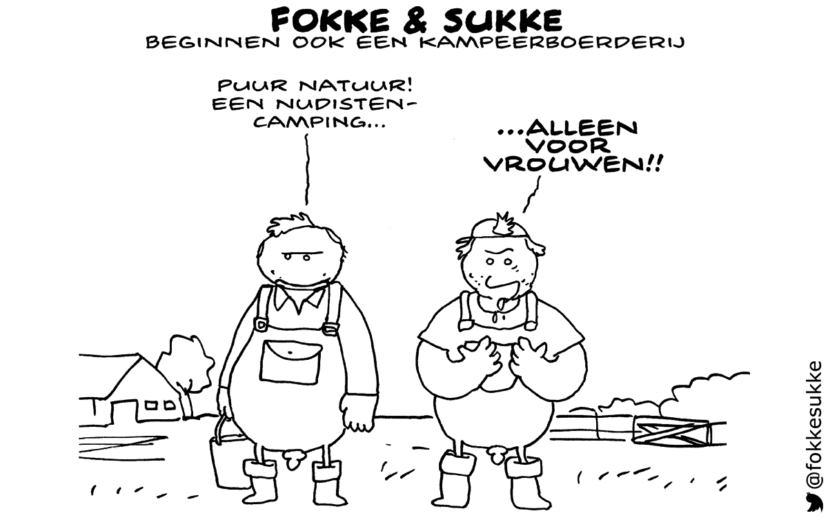 F&S beginnen ook een kampeerboerderij (NRC, vr, 01-08-14)