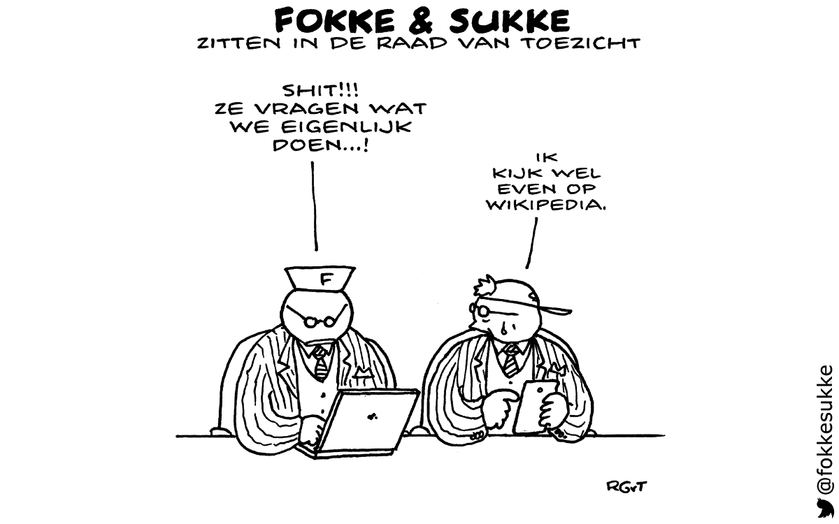 F&S zitten in de Raad van Toezicht (NRC, do, 07-08-14)