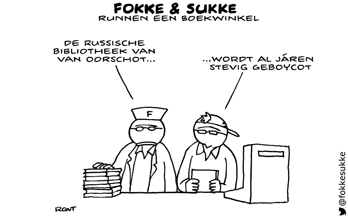 F&S runnen een boekwinkel (NRC, di, 12-08-14)