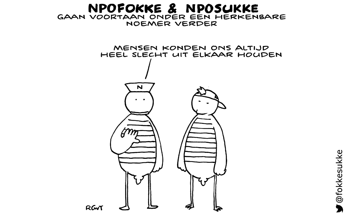 F&S NPOFokke & NPOSukke gaan voortaan onder een herkenbare noemer verder (NRC, do, 21-08-14)