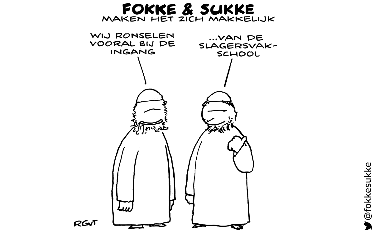 F&S maken het zich makkelijk (NRC, ma, 01-09-14)