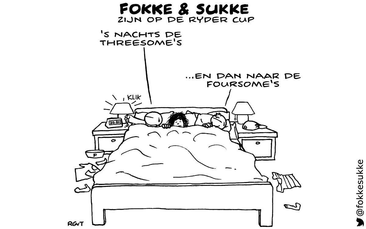 F&S zijn op de Ryder Cup (NRC, za, 27-09-14)