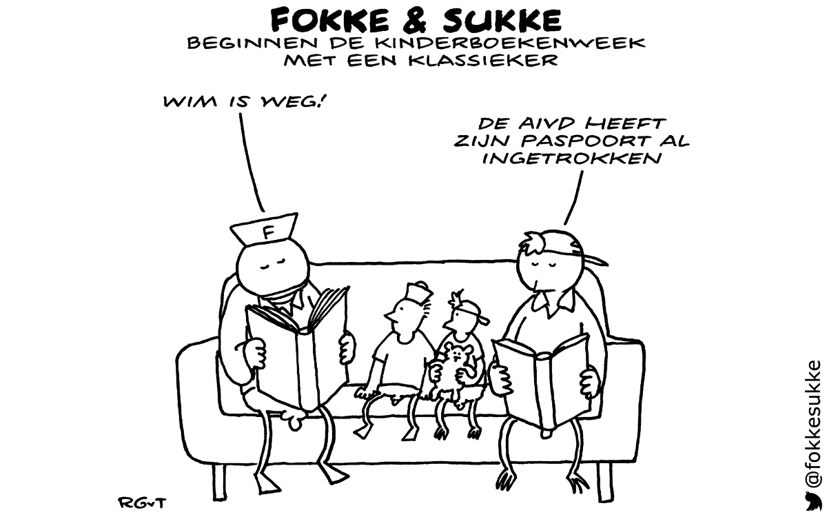 F&S beginnen de Kinderboekenweek met een klassieker (NRC, wo, 01-10-14)