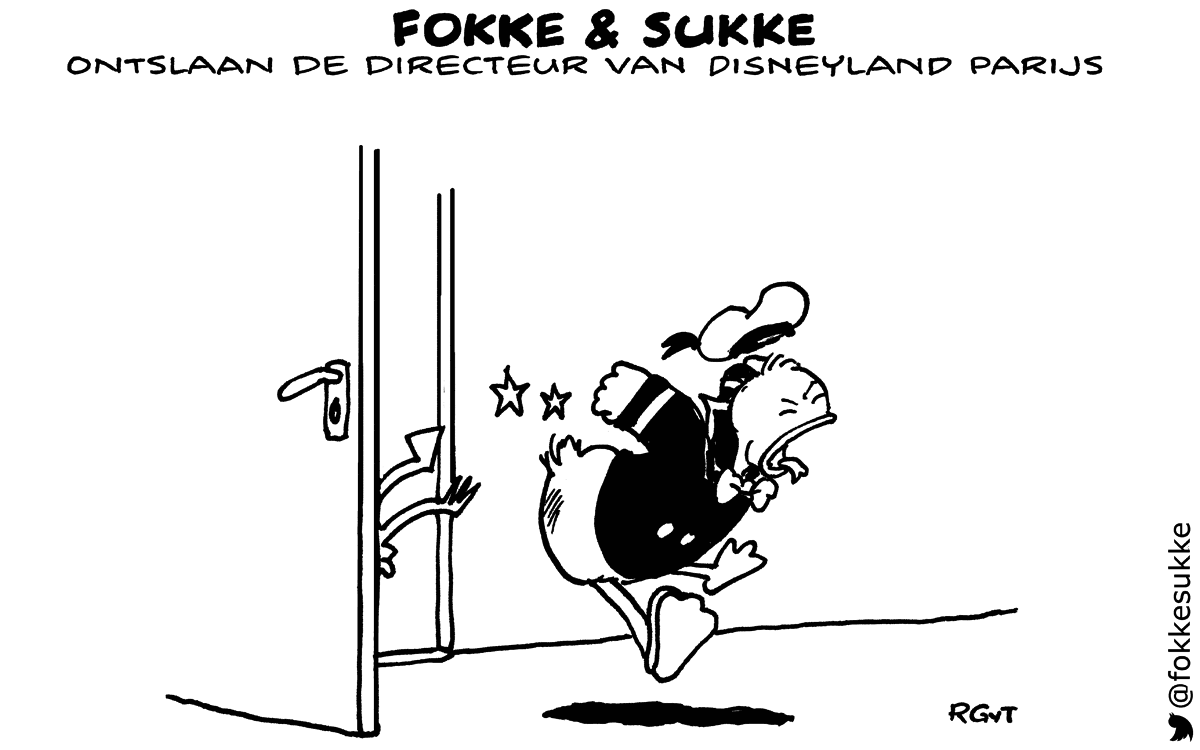 F&S ontslaan de directeur van Disneyland Parijs (NRC, ma, 06-10-14)