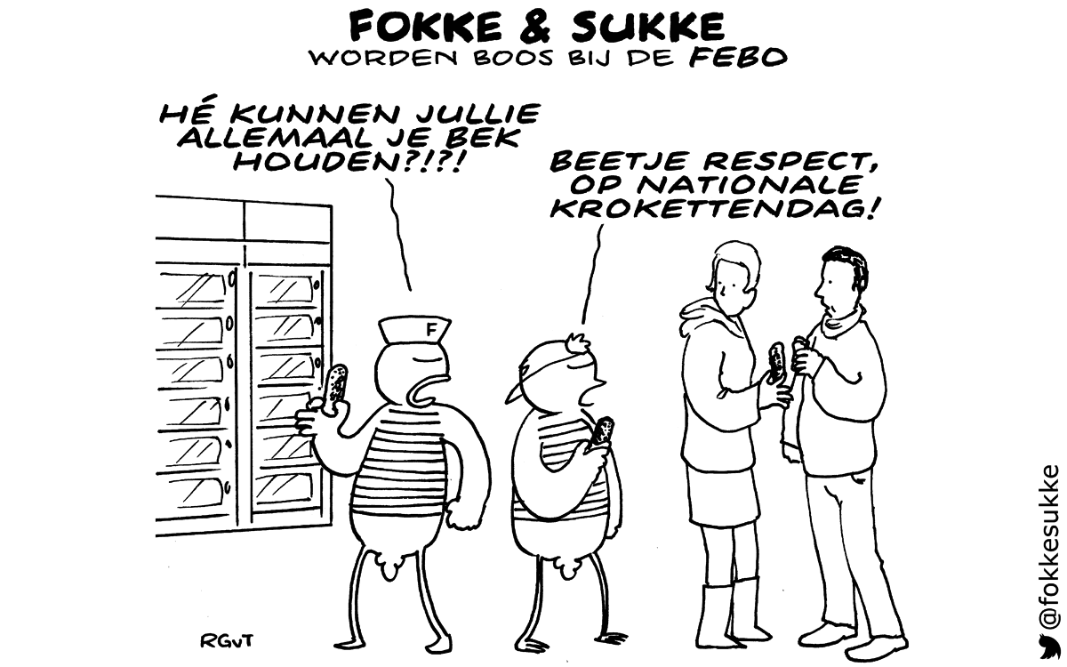 F&S worden boos bij de FEBO (NRC, do, 09-10-14)