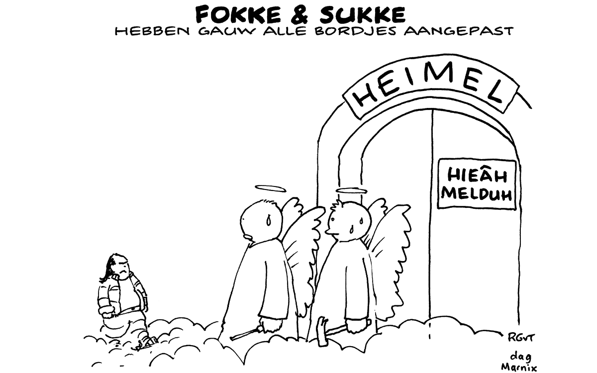 F&S hebben gauw alle bordjes aangepast (NRC, vr, 24-10-14)