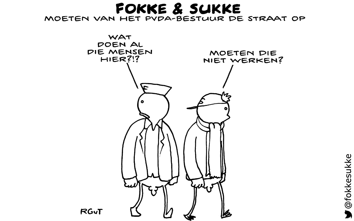 F&S moeten van het PvdA-bestuur de straat op (NRC, vr, 14-11-14)
