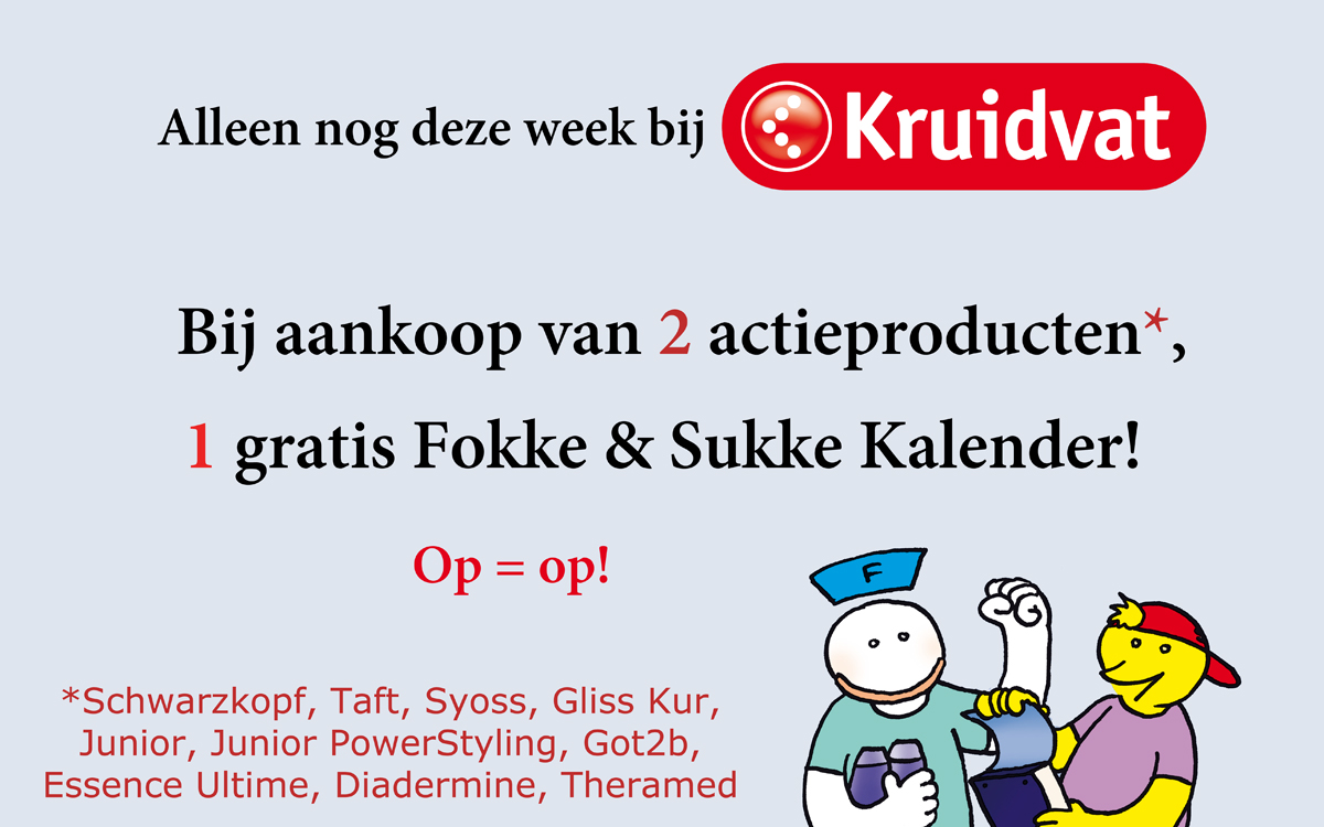 F&S waarschuwen je: alleen morgen nog te krijg! #Actie #Kruidvat