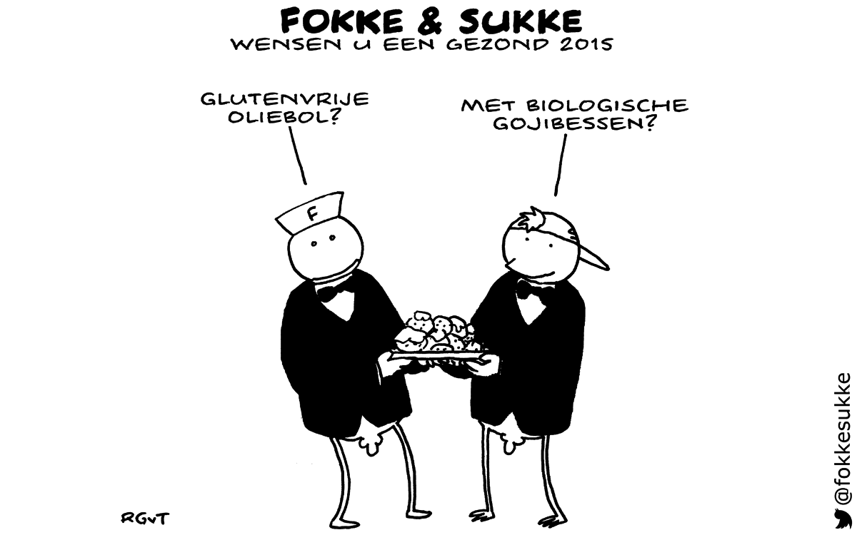 F&S wensen u een gezond 2015 (NRC, di, 30-12-14)