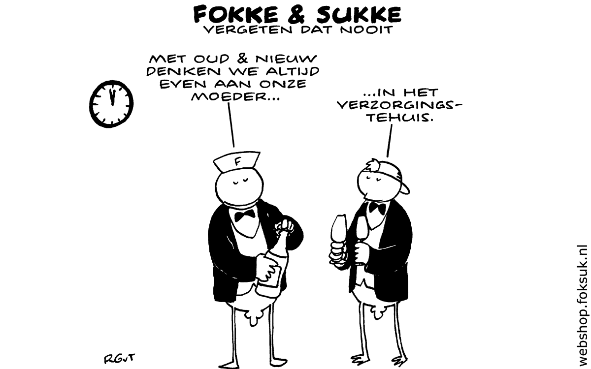 F&S vergeten dat nooit (NRC, wo, 31-12-14)