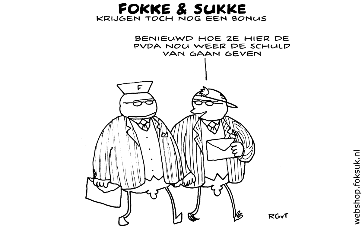 F&S krijgen toch nog een bonus (NRC, wo, 07-01-15)