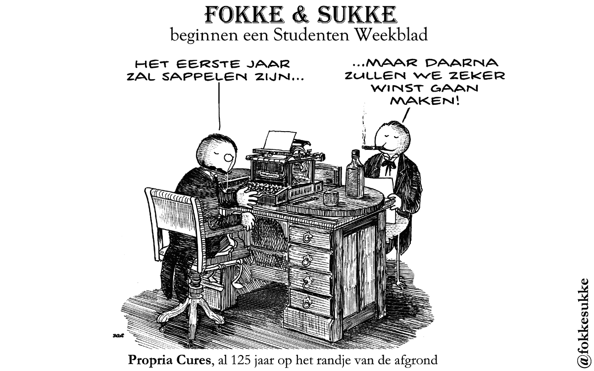 F&S beginnen een Studenten Weekblad (NRC, za, 17-01-15)