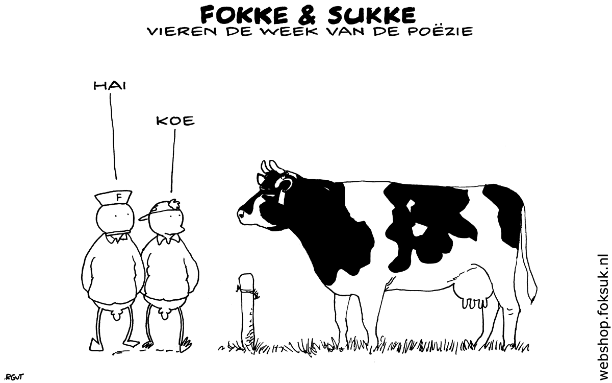 F&S vieren de week van de poëzie (NRC, vr, 30-01-15)