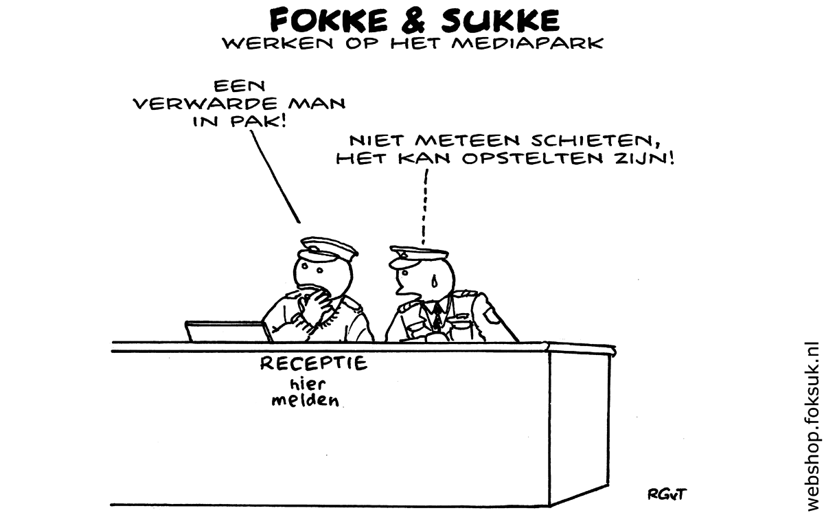 F&S werken op het mediapark (NRC, za, 07-02-15)