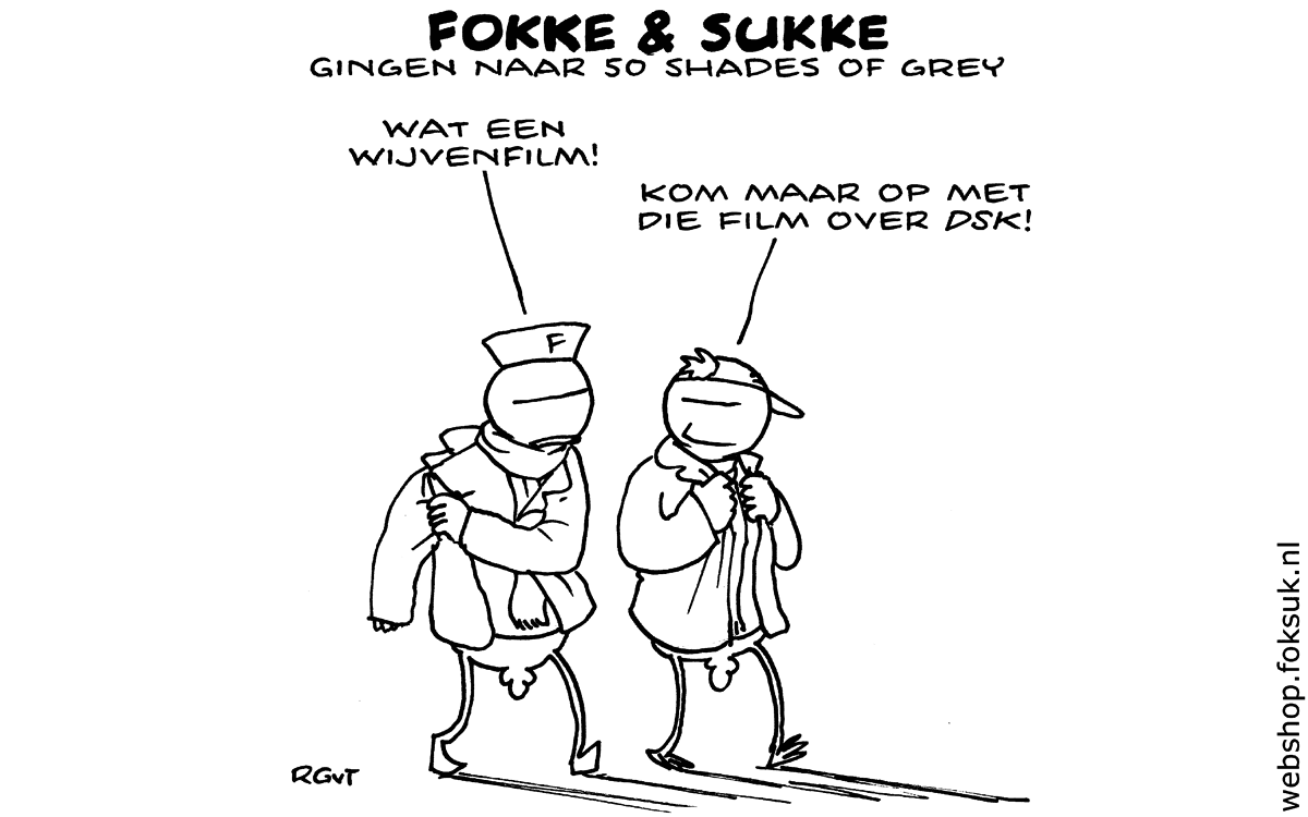 F&S gingen naar 50 shades of grey (NRC, vr, 13-02-15)