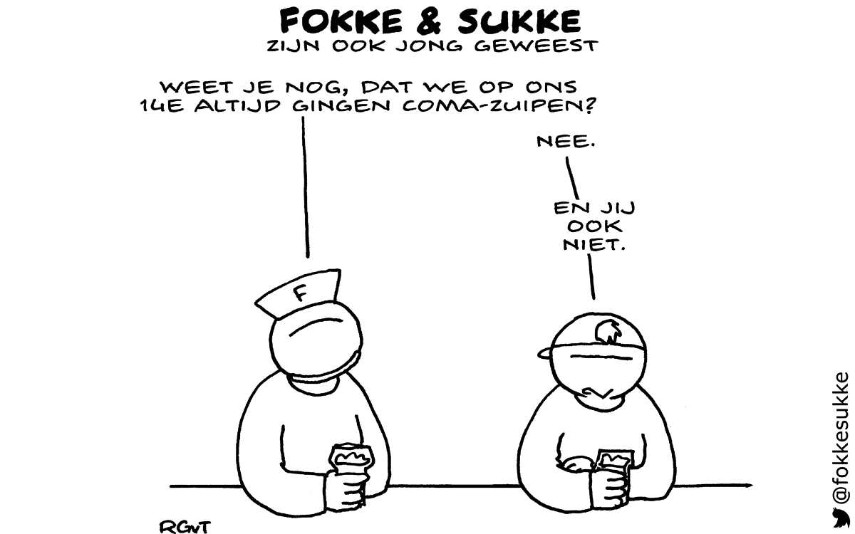f&S zijn ook jong geweest (NRC, di, 17-02-15)