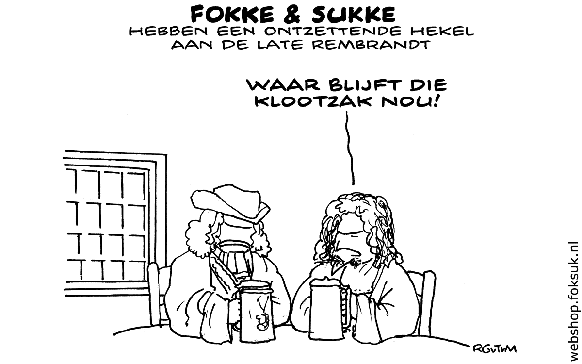 F&S hebben een ontzettende hekel aan de late Rembrandt (NRC, za, 21-02-15)