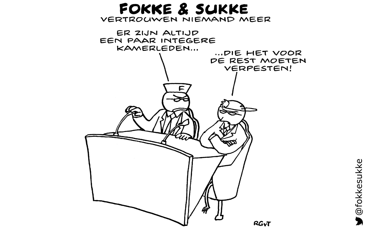 F&S vertrouwen niemand meer (NRC, ma, 02-03-15)