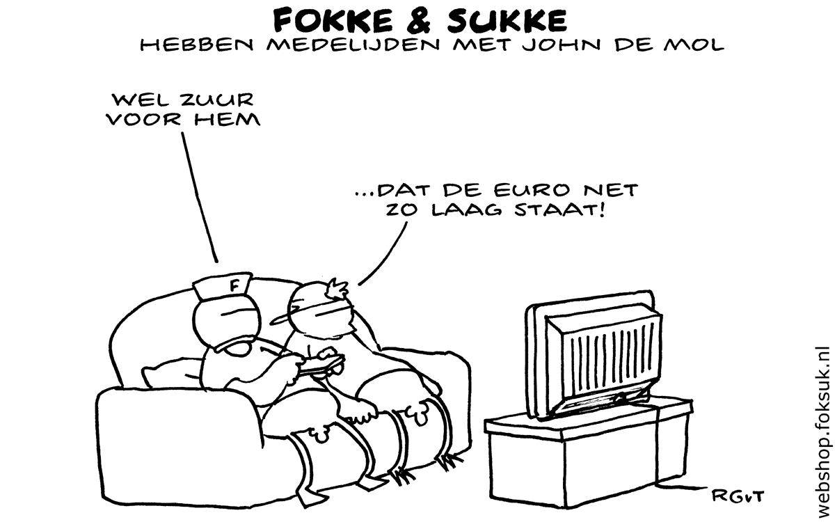 F&S hebben medelijden met John de Mol (NRC, vr, 13-03-15)