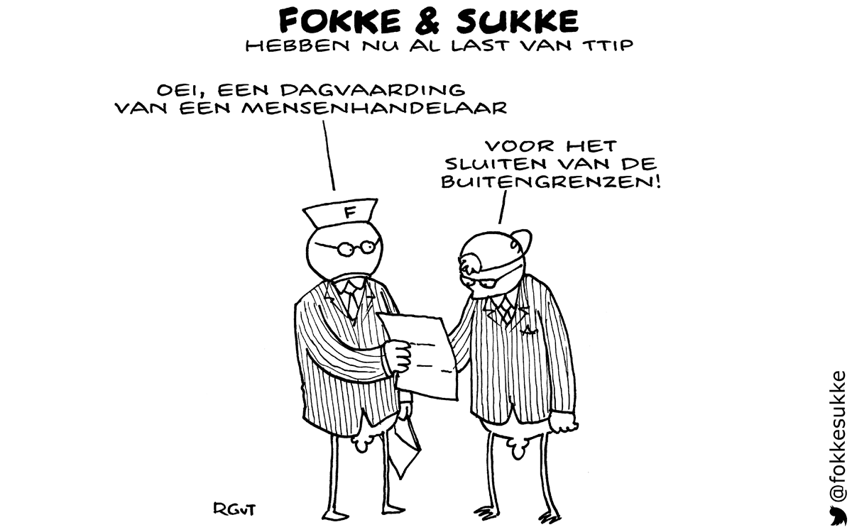 F&S hebben nu al last van TTIP (NRC, di, 24-03-15)