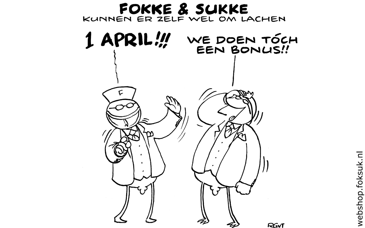 F&S kunnen er zelf wel om lachen (NRC, 01-04-15)