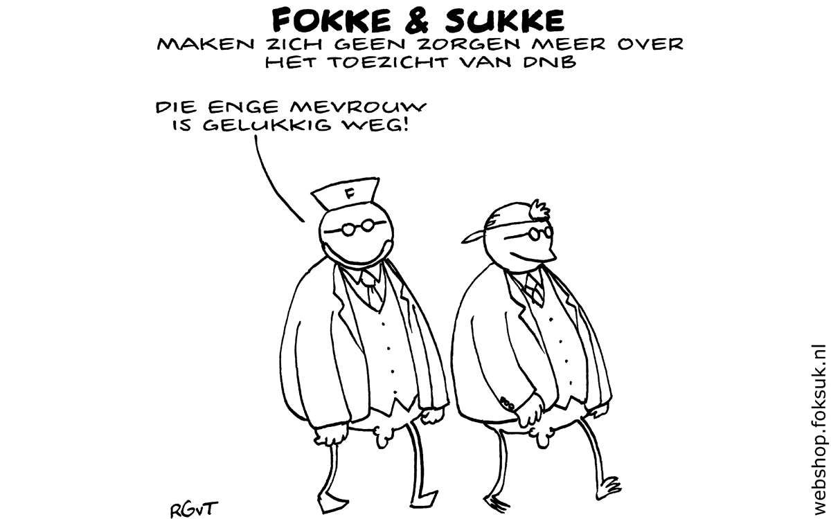 F&S maken zich geen zorgen meer over het toezicht van DNB (NRC, wo, 15-04-15)