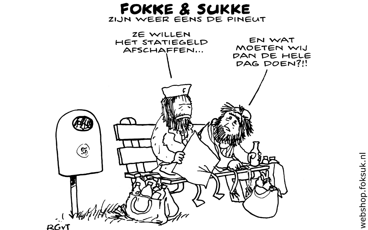 F&S zijn weer eens de pineut (NRC, za, 02-05-15)