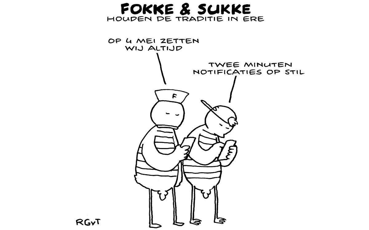 F&S houden de traditie in ere (NRC, ma, 04-05-15)