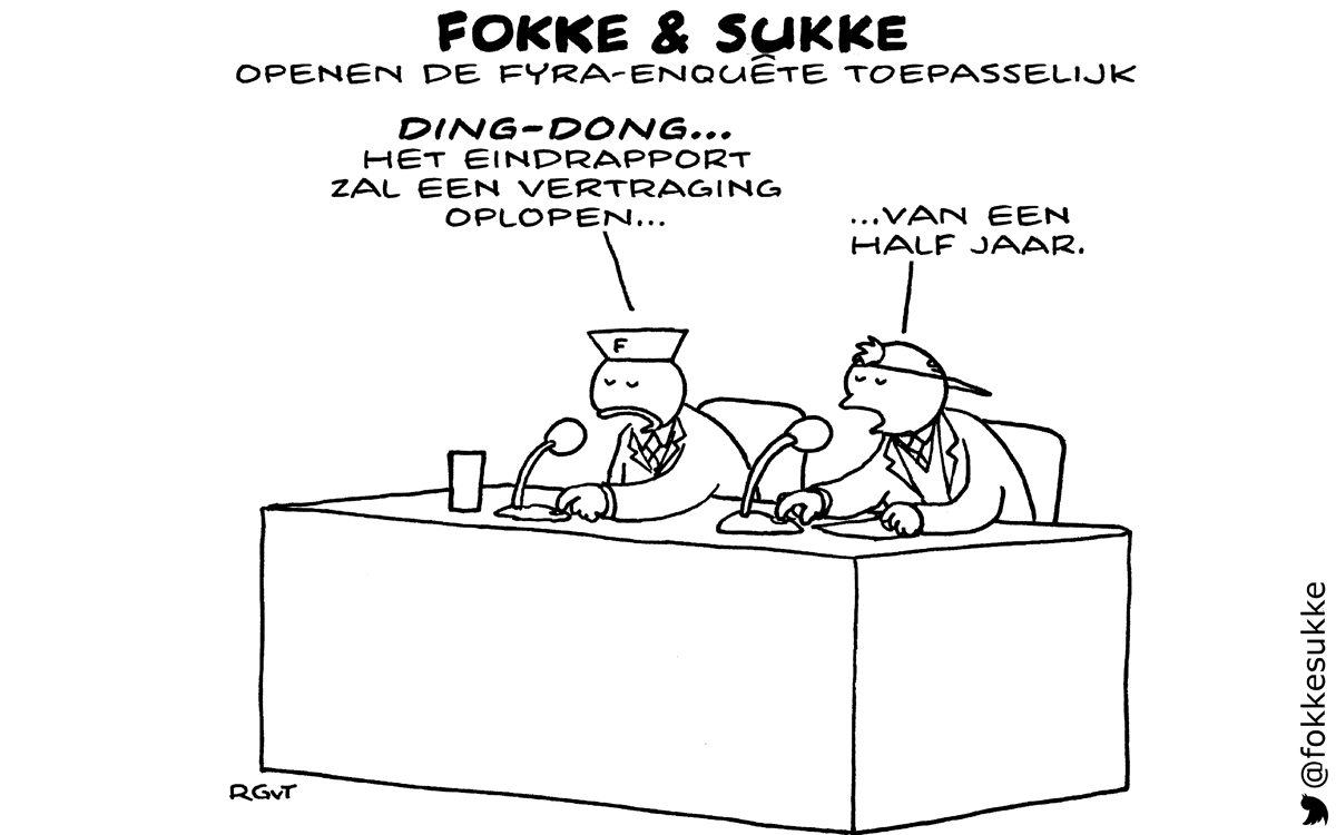 F&S openen de Fyra-enquete toepasselijk (NRC, ma, 18-05-15)