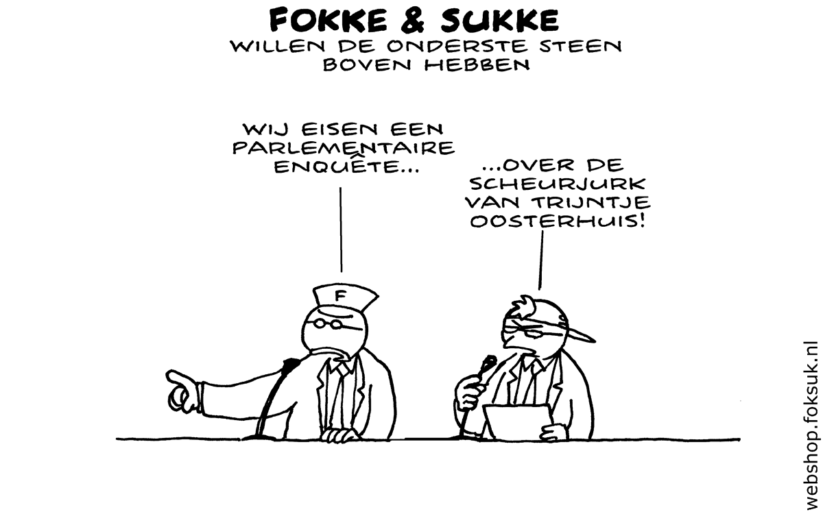 F&S willen de onderste steen boven hebben (NEXT, di, 19-05-15)