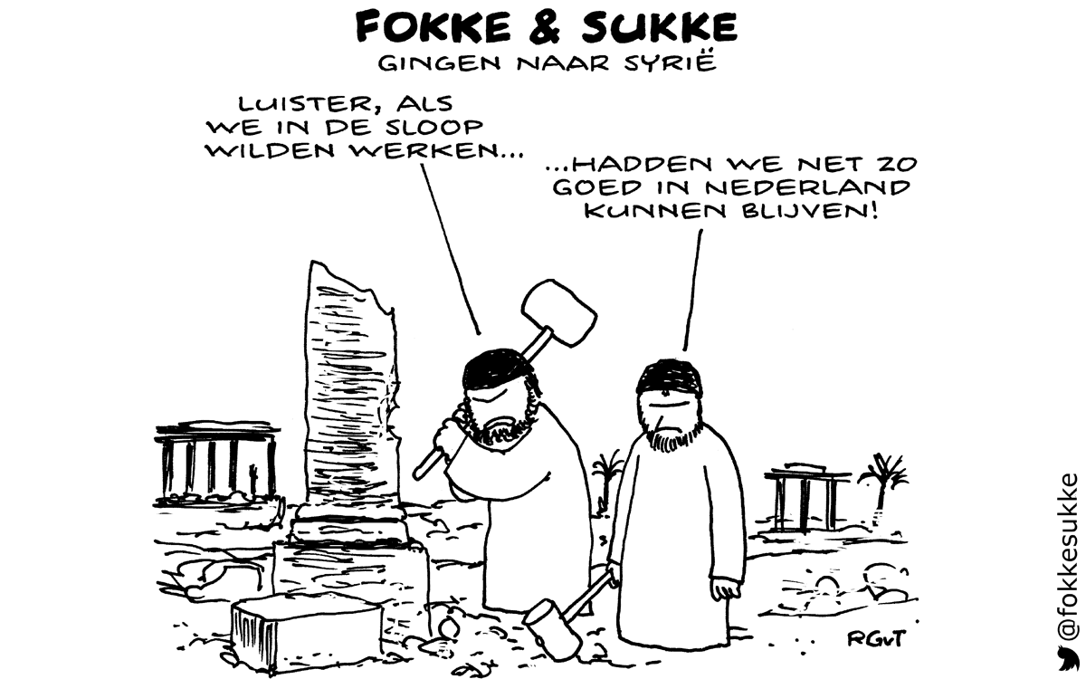 F&S gingen naar Syrië (NRC, vr, 21-05-15)