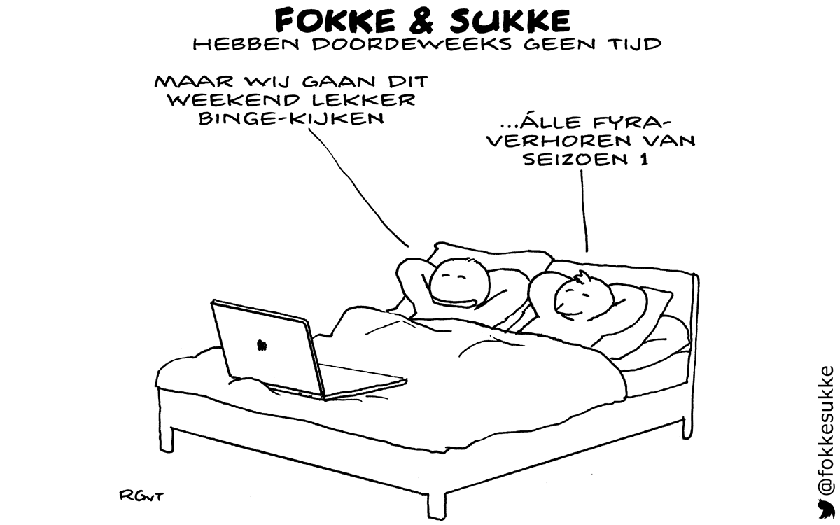 F&S hebben doordeweeks geen tijd (NRC, za, 23-05-15)