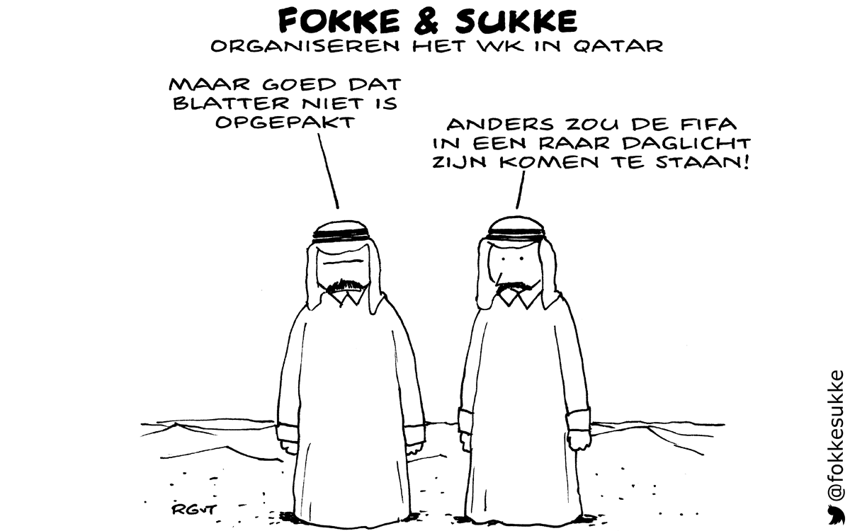 F&S organiseren het WK in Qatar (NRC, do, 28-05-15)