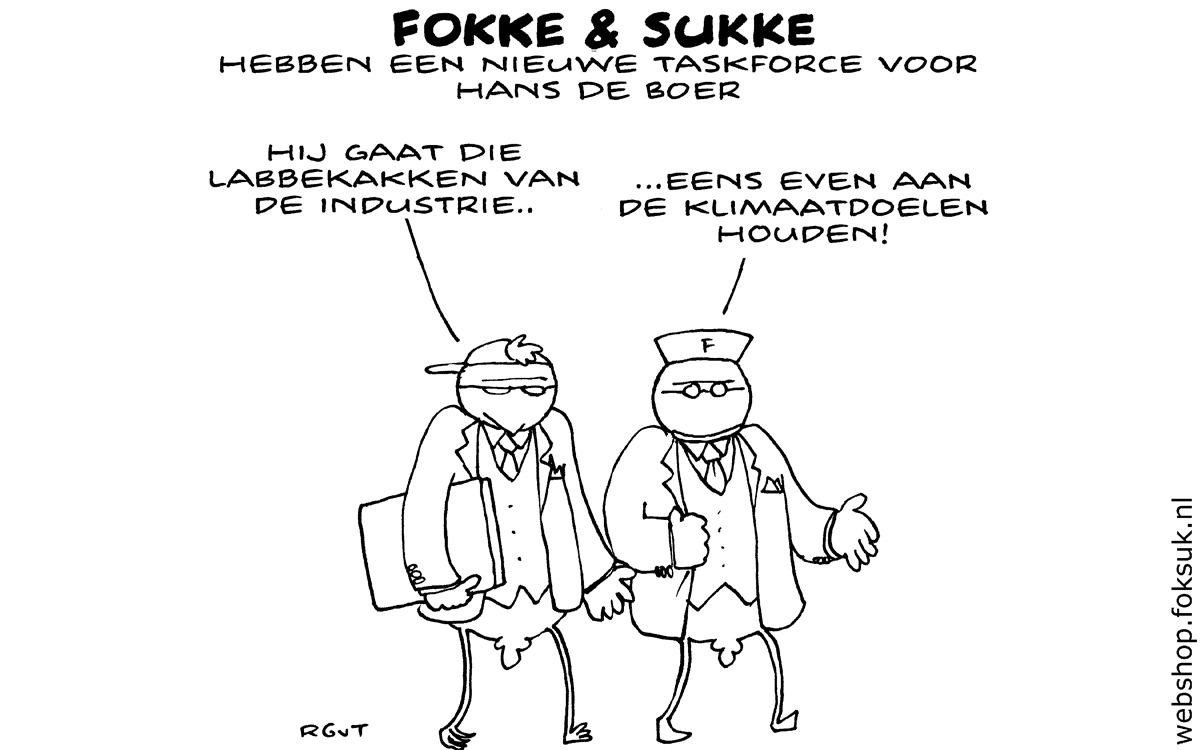 F&S hebben een nieuwe taskforce voor Hans de Boer (NRC, vr, 26-06-15)